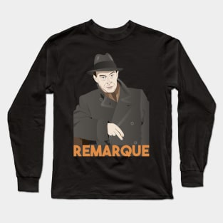 Erich Maria Remarque German Writer Long Sleeve T-Shirt